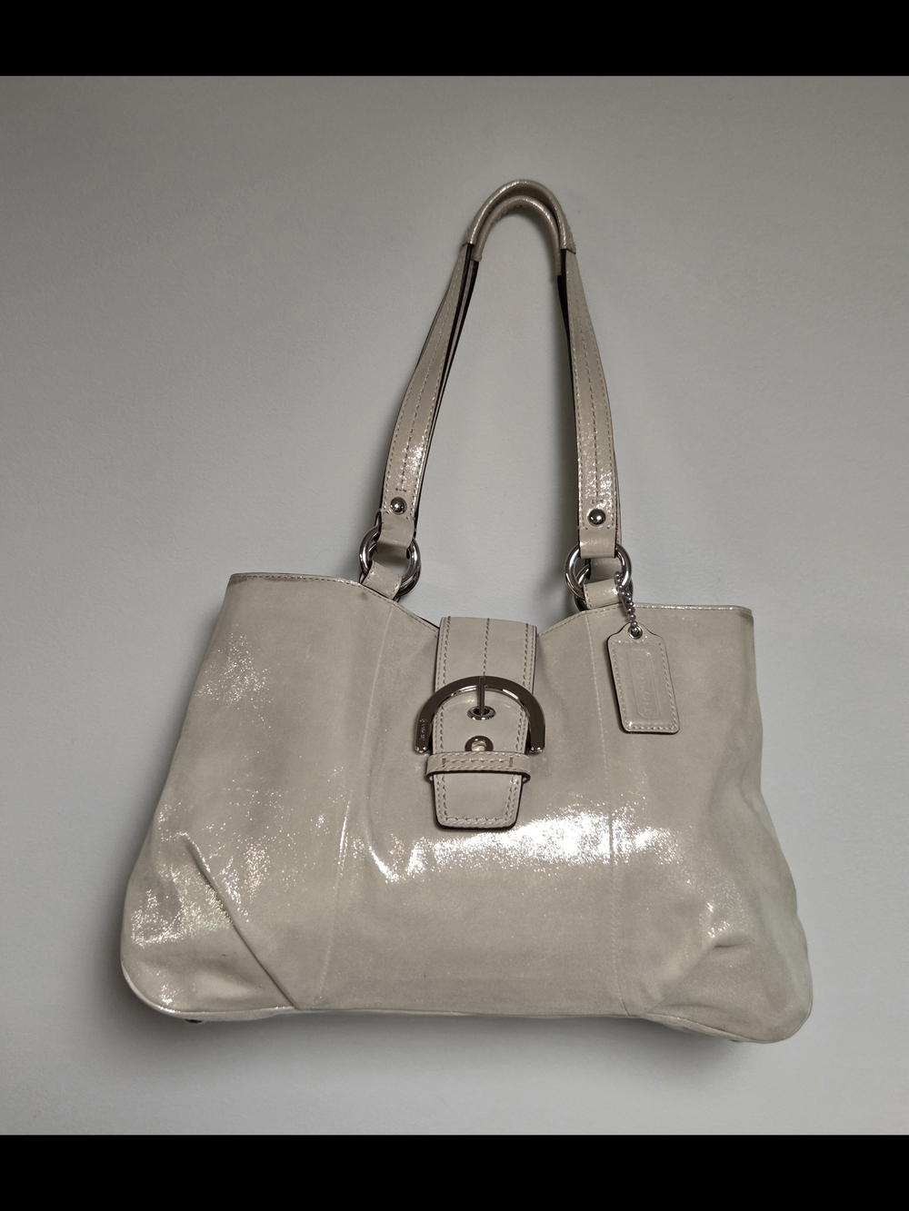 Coach Soho East West Satchel/Carryall - Cream